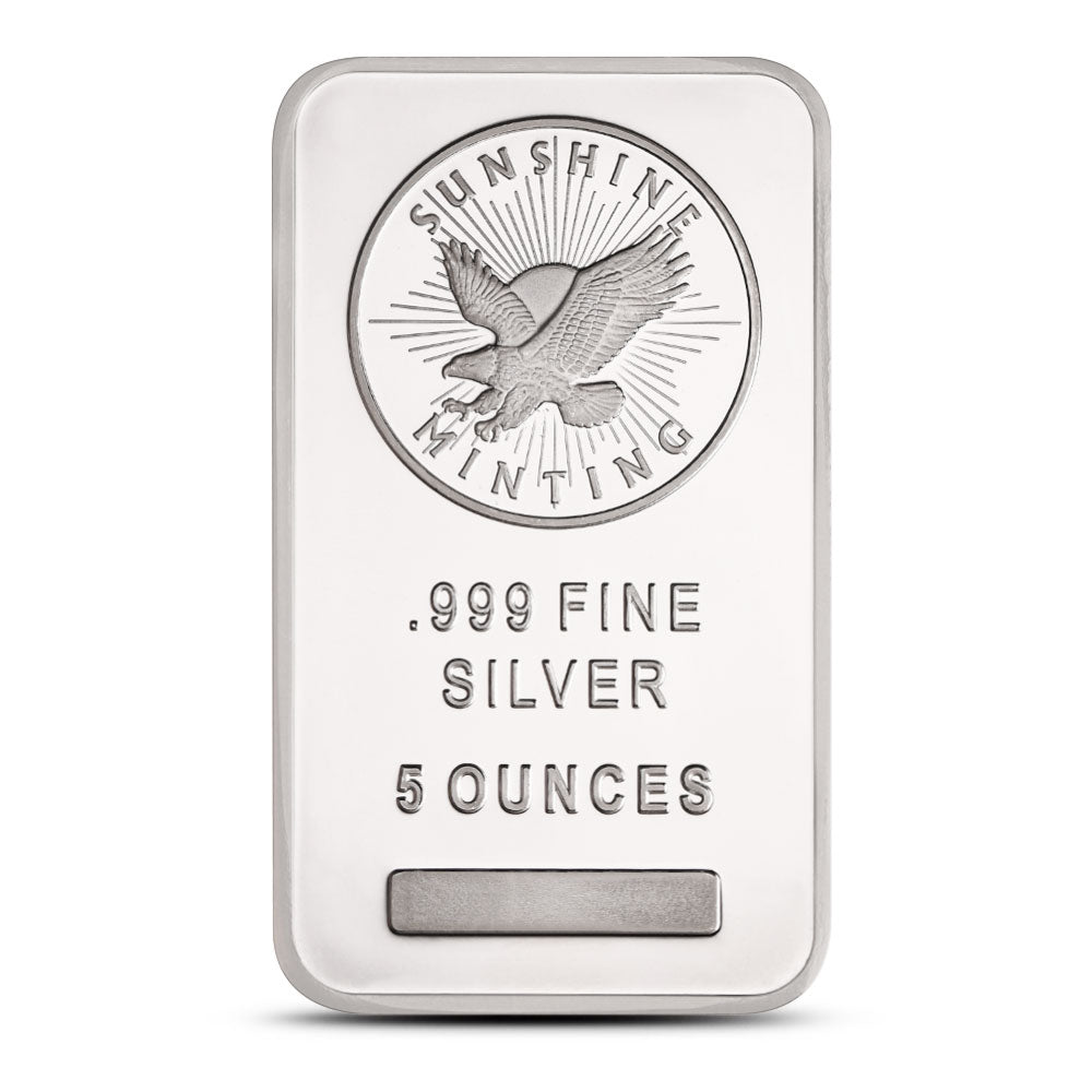 5 oz Silver Bars