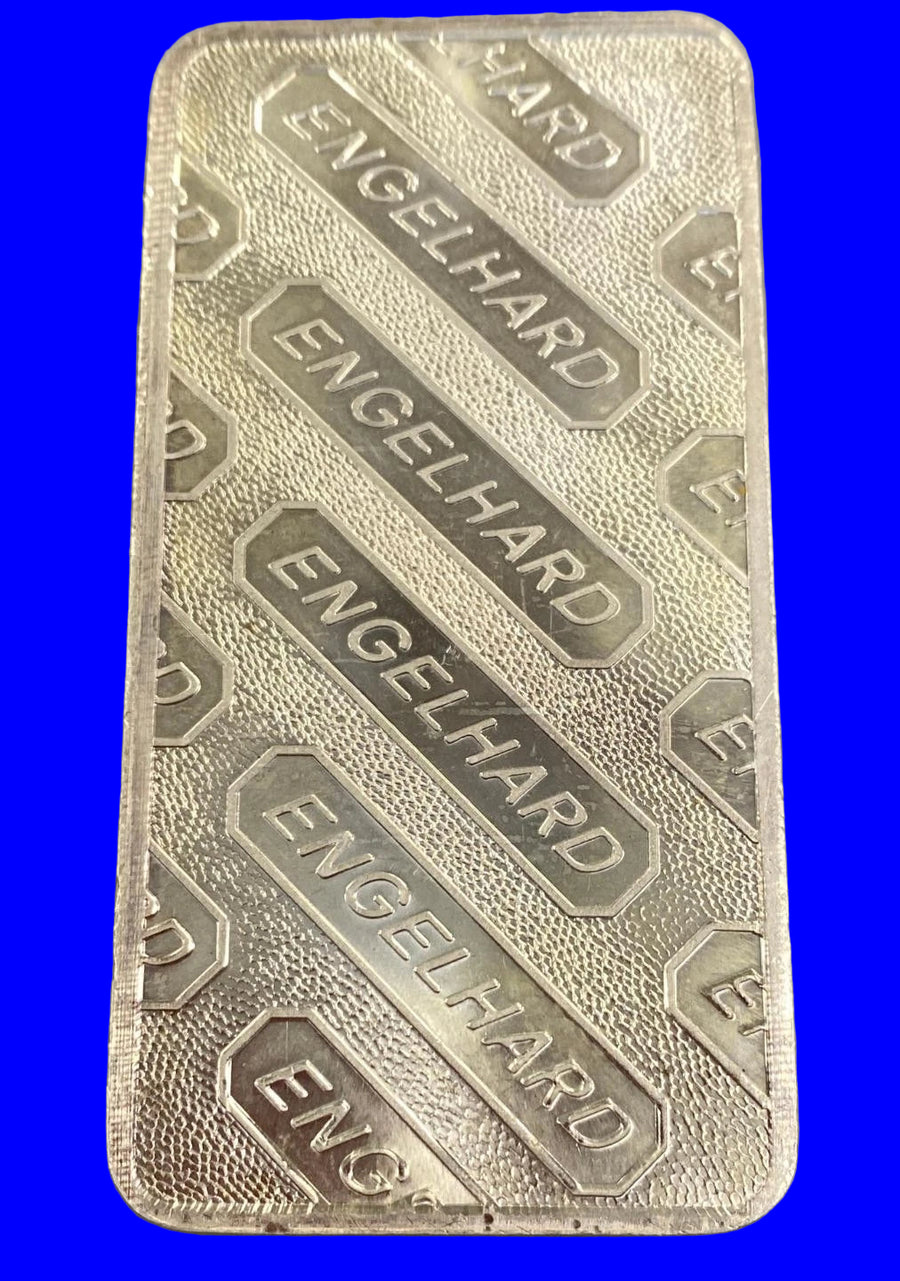 Engelhard 10 Troy Ounce 999+ Fine Silver Bar