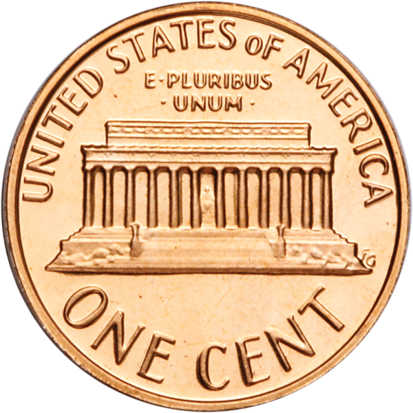 1977 S Proof Lincoln Memorial Cent