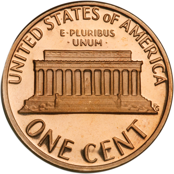 1980 S Proof Lincoln Memorial Cent