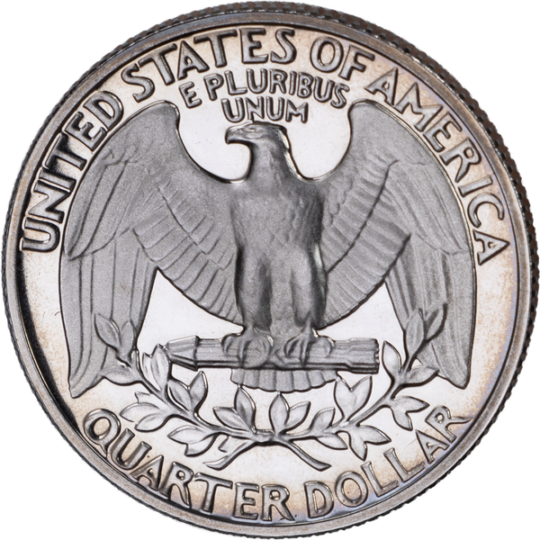 1985 S. Proof Washington Quarter Dollar