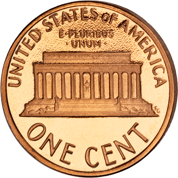 1986 S Proof Lincoln Memorial Cent