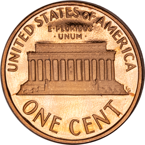 1988 S Proof Lincoln Memorial Cent