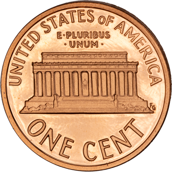 1995 S Proof Lincoln Memorial Cent