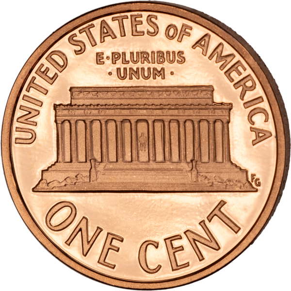 1996 S Proof Lincoln Memorial Cent