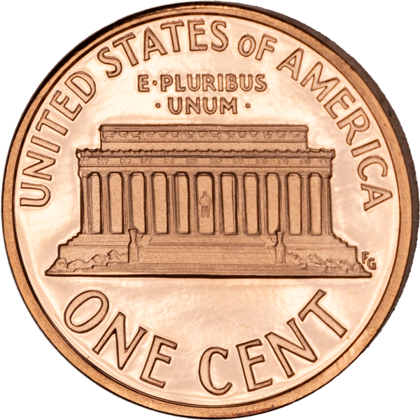 1997 S Proof Lincoln Memorial Cent