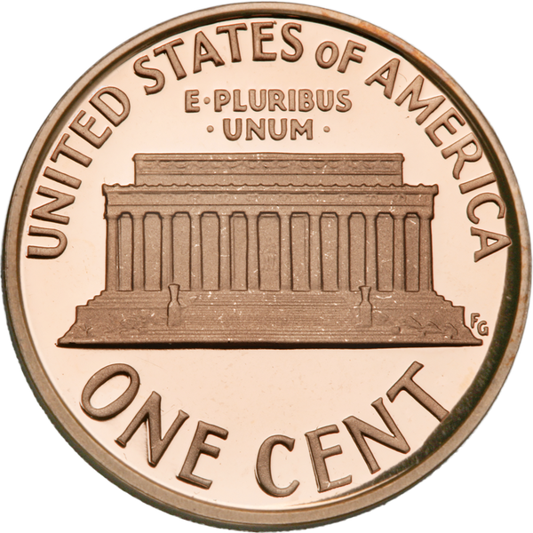 2002 S. Proof Lincoln Memorial Cent