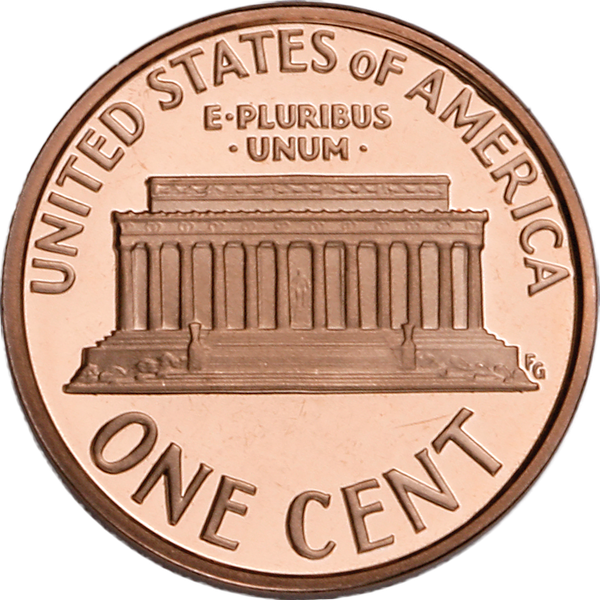 2005 S. Proof Lincoln Memorial Cent