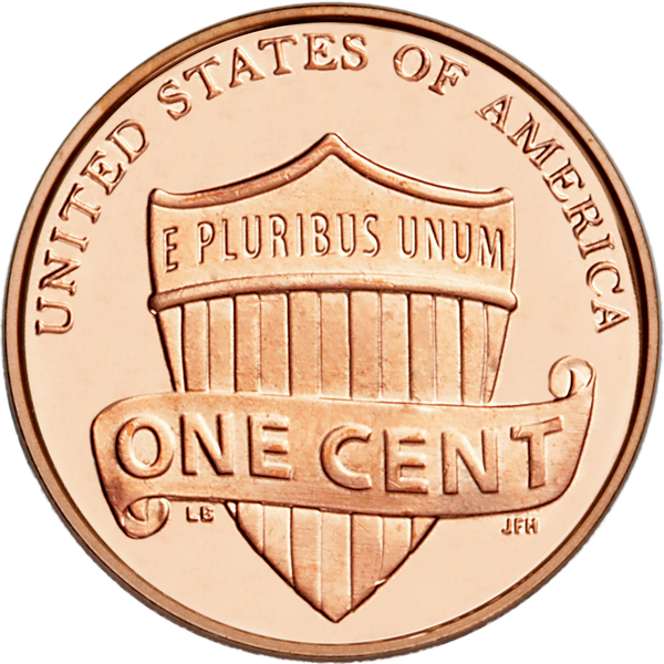 2011 S. Proof Lincoln Shield Reverse Cent