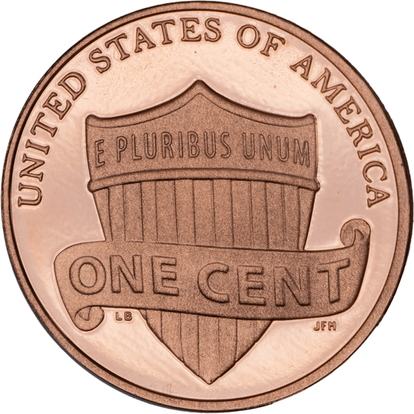 2017 S. Proof Lincoln Shield Reverse Cent