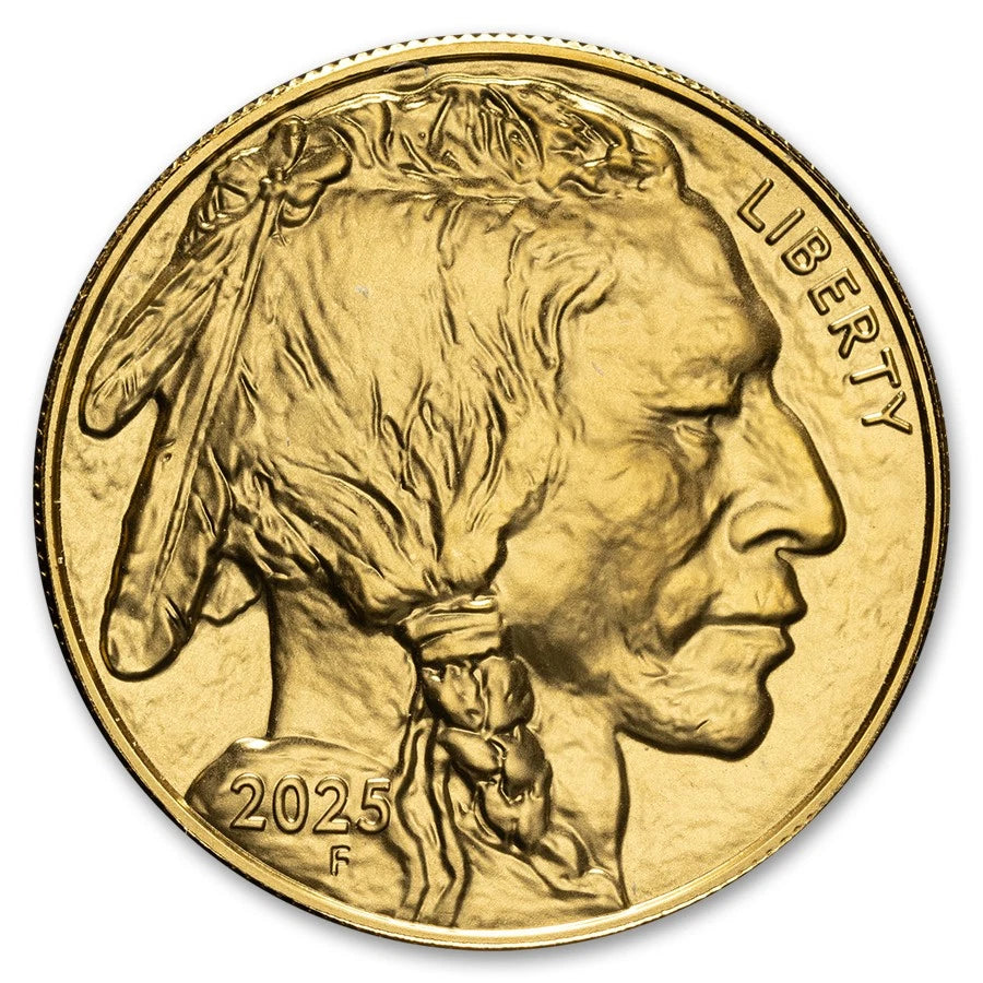 2025 1 oz American Gold Buffalo Coin BU - $50 US Gold .9999 Fine