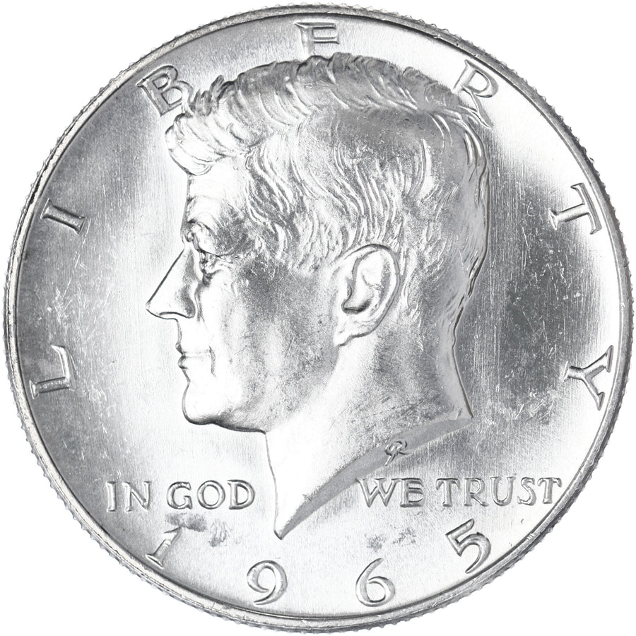 1965 Silver Proof Kennedy Half Dollar