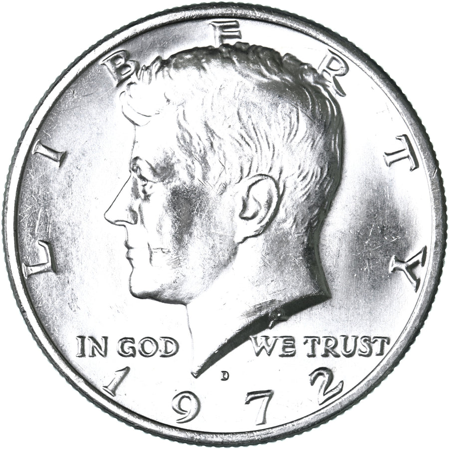 1972 Silver Proof Kennedy Half Dollar