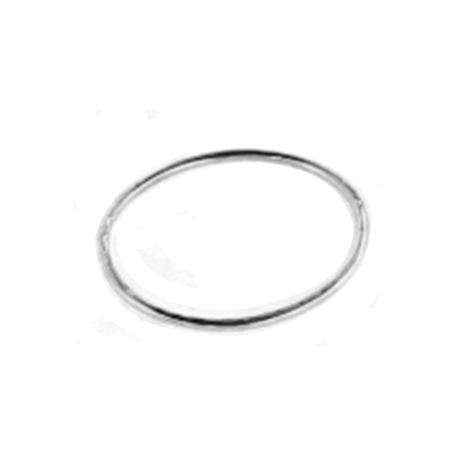 Solid Platinum 1.2mm Handmade Wedding Banding