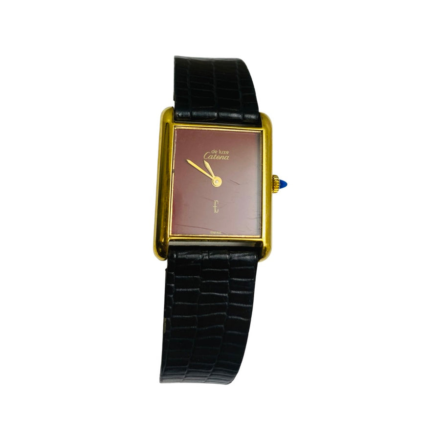 18k Gold Vintage de luxe Cartier Watch