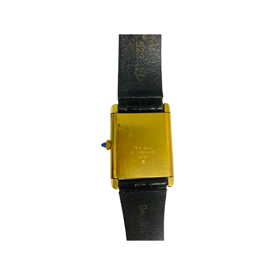 18k Gold Vintage de luxe Cartier Watch