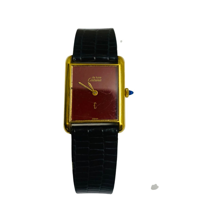 18k Gold Vintage de luxe Cartier Watch