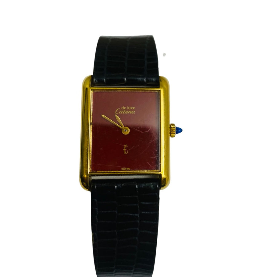 18k Gold Vintage de luxe Cartier Watch